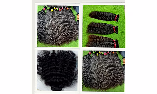 raw human hair