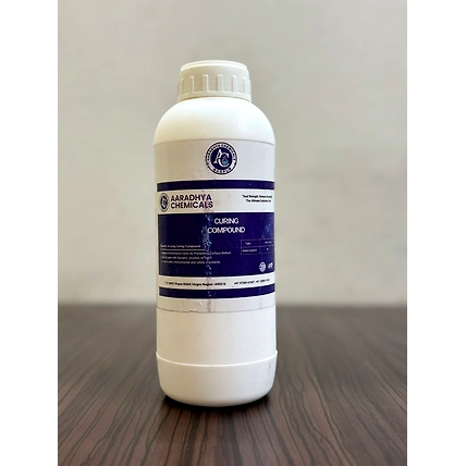 Aaradhya Chemicals Aluminium Based Concrete Curing Compound| Prevent Premature Water Loss| Organic Solvent| 28 Days Strength For M25 Grade Of Concrete| 32 Mpa- 7-8 Sq.Mt/L (5 Kg)-2