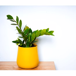 garth metal yellow pot (pot only)