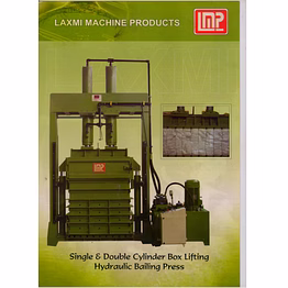 waste cotton hydraulic bale press machine