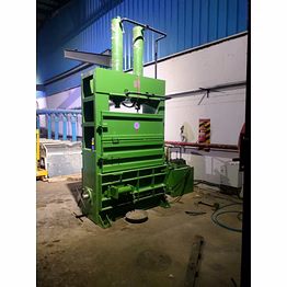 double cylinder door type hydraulic bale press