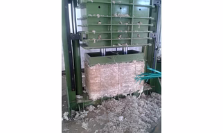 Double Cylinder Box Lifitng Hydraulic Bale Press Machine