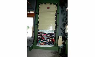 Waste Cloth Bundle Hydraulic Bale Press