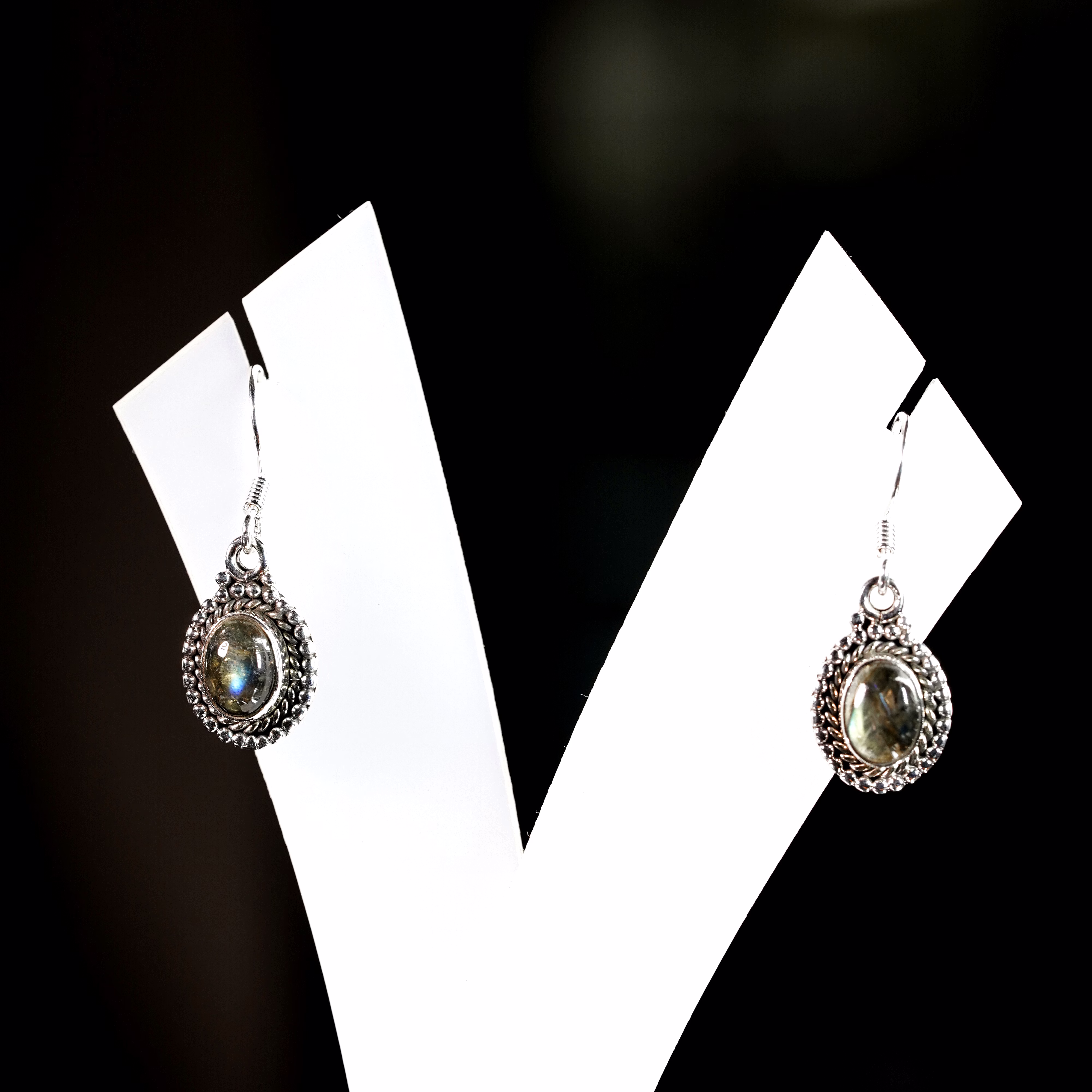 92.5 Sterling Silver Earrings image 1