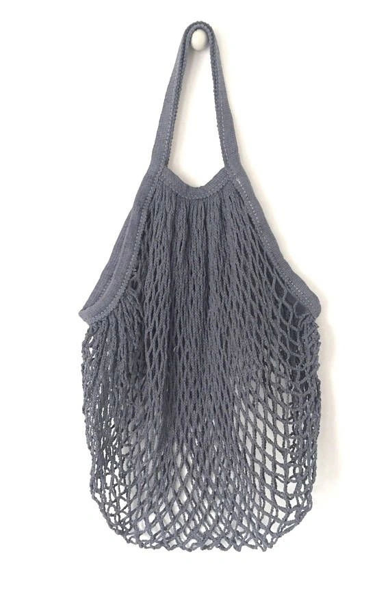 organic cotton diamond mesh bags-1