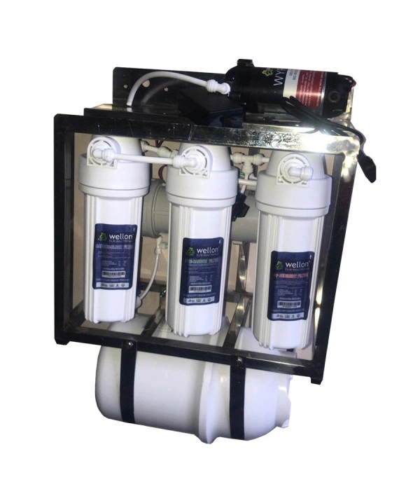 40 LPH SS RO SYSTEM + 11 Liters in-built Pressure storage water Tank + TDS CONTROLLER-12629298