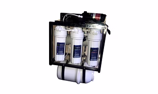 40 LPH SS RO SYSTEM + 11 Liters in-built Pressure storage water Tank + TDS CONTROLLER