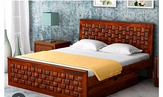 Wooden cot