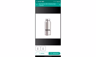 500ml bottle stainless steel
