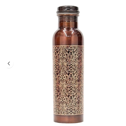 Etching Antique Copper Bottle-12633826