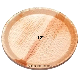 Areca Leaf Round Plates