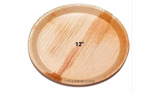 Areca Leaf Round Plates
