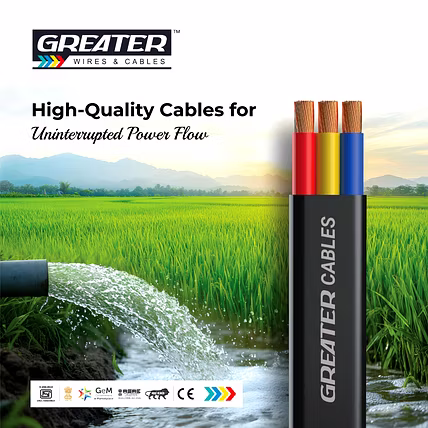 GREATER 3C X 4 SQ. MM COPPER FLEXIBLE FLAT CABLE-3