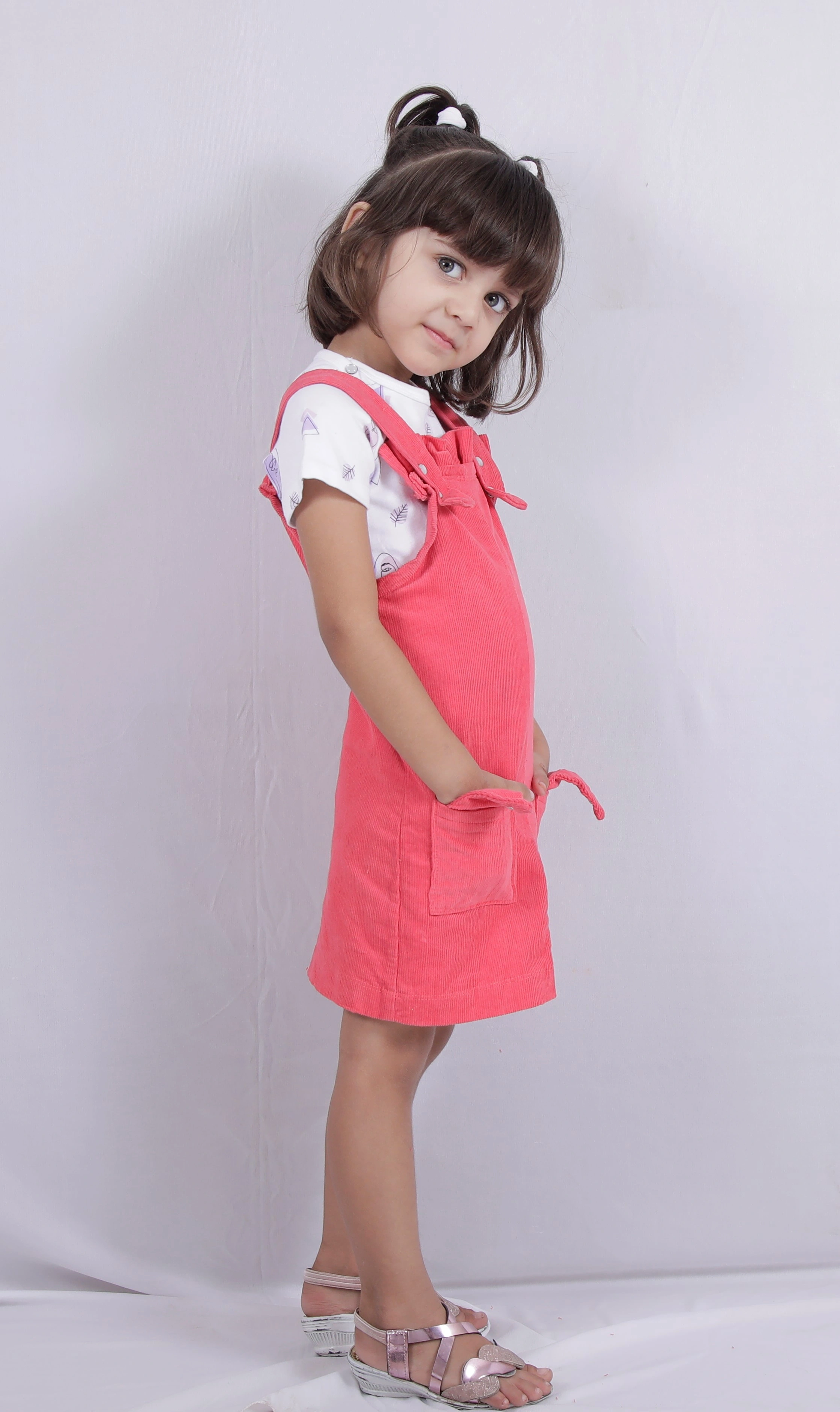 Pink Middy for 4-5year Girl-1