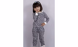 Elegant Girls' Dress Set – 100% Organic Fabric