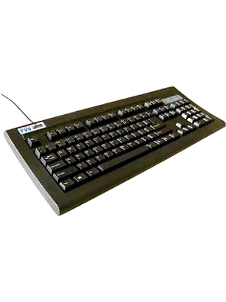 TVS-e Gold Bharat Wired Mechanical Keyboard, Long Hua Blue Switches,-1