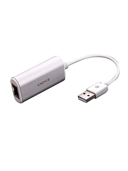 Cadyce CA-U2E USB to Ethernet Adapter (White)-1U-WHWI-6BG9