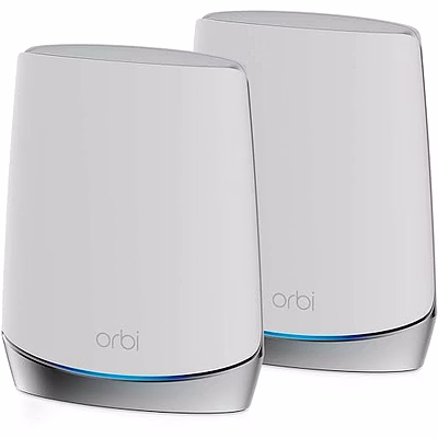 netgear orbi whole home tri-band mesh wifi 6 system (rbk752) router with 1 satellite extender | coverage up to 5,000 sq. ft. and 40+ devices | mesh ax4200 wifi 6 (up to 4.2gbps) (rbk752-100eus)