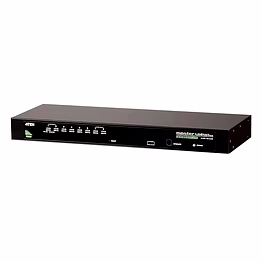 aten 8-port usb/ps2 combo kvm switch cs1308 (black)
