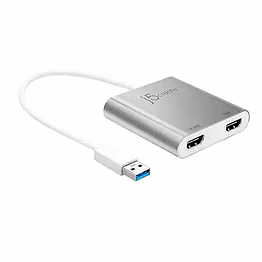 j5 create jua365 usb 3.0 to dual hdmi multi-monitor adapter