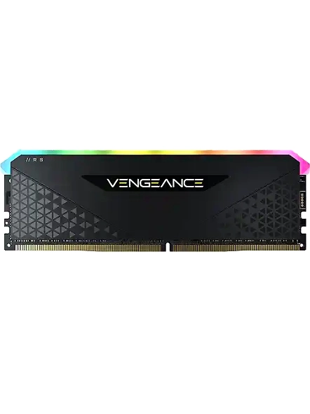 Corsair Vengeance RGB RS 8GB (1 x 8GB) DDR4 DRAM 3200MHz C16 Memory Kit (Black) - CMG8GX4M1E3200C16-W7-FJJN-GC3S
