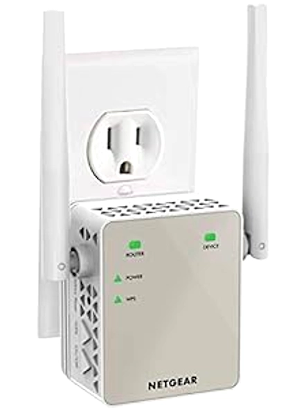 Netgear AC1200 EX6120-100 WiFi Range Extender (Indian Adpater)-X0-3QZY-DP3W