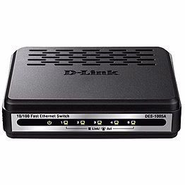 d-link des-1005a 5-port 10/100 switch (black)