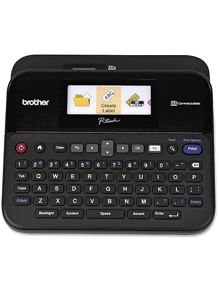 Brother P-touch PTD600 PC Connectible Label Maker with Color Display-0A-ILHH-QQLA