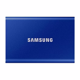samsung t7 1tb up to 1,050mb/s usb 3.2 gen 2 (10gbps, type-c) external solid state drive (portable ssd) blue (mu-pc1t0h)