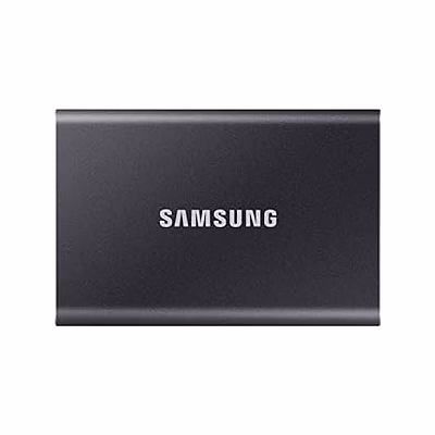 samsung t7 2tb up to 1,050mb/s usb 3.2 gen 2 (10gbps, type-c) external solid state drive (portable ssd) grey(mu-pc2t0t)