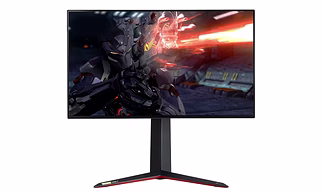 LG Ultragear 27" 4K-UHD Monitor, Nano IPS, 160Hz, 1ms, G-Sync & AMD FreeSync Premium, DCI-P3 95%, VESA HDR600, HDMI/DisplayPort, 27GN95R (Black)