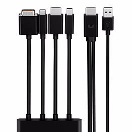 hdmi digital av, mini displayport, usb-c, vga to hdmi, supports 4k uhd and audio,belkin