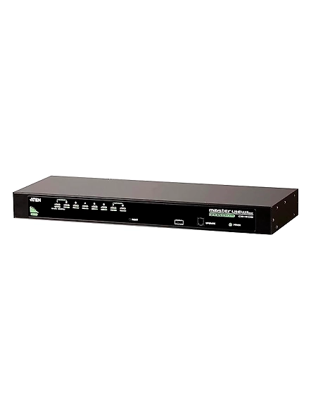 ATEN 8-Port USB/PS2 Combo KVM Switch CS1308 (Black)-B002I9OO8K