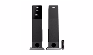 Altec Lansing AL-4005 140 Watt Wireless Bluetooth Multimedia Tower Speaker (Black)