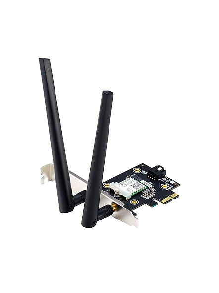 ASUS PCE-AX3000 Dual Band PCI-E WiFi 6 (802.11ax). Supporting 160MHz, Bluetooth 5.0, WPA3 Network Security, OFDMA and MU-MIMO-B087X3KLRG