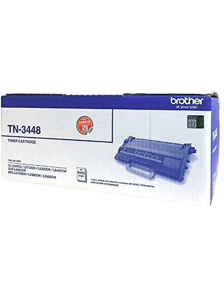 Brother TN-3448 Toner Cartridge (Black), Grey, Medium-B07CRL3V2L