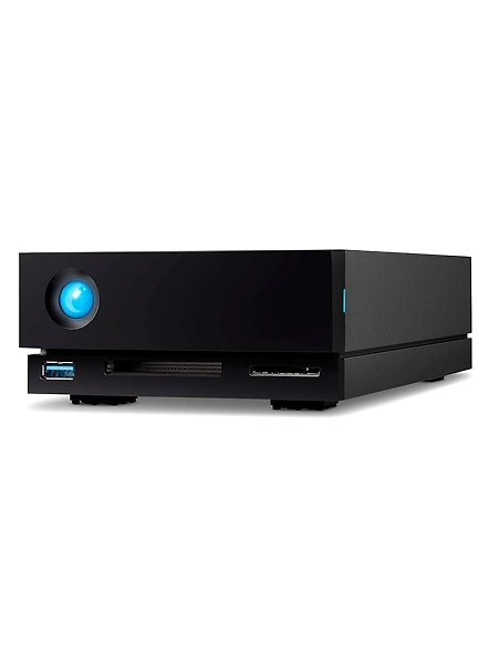 LaCie 1big Dock | Thunderbolt 3 Storage Hub for Filmmakers | CF &amp; SD Card Slots | Dual 4K Display Support | USB-C &amp; USB 3.0 | 80W Laptop Charging-code094