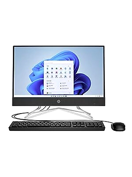 HP All-in-One AMD Ryzen 3-3250U 22-inches/54.6 cm FHD Desktop (4GB/1TB HDD/Windows 10 Home/MS Office 2019/AMD Radeon Graphics), 22-dd0201in, Jet Black-B08H2CYVMD
