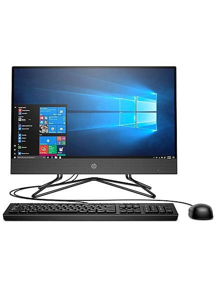 HP 205 Pro G4 All in One 21.5&quot;-AMD Ryzen 5 Processor 8 GB DDR4 1 TB Windows 10 Pro 3 Years Onsite HP Warranty (Black)-B09HCG3L75