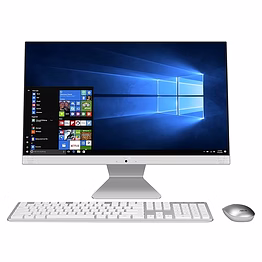 asus aio m241, 23.8" fhd, dual core amd ryzen 3 3250u all-in-one desktop (4gb/1tb hdd/office 2019/windows 10/integrated graphics/with wireless keyboard & mouse/white/5.4 kg), m241dak-wa044ts