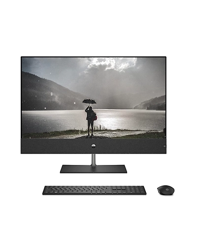 HP Pavilion AiO 32-b1901in PC, Intel i7-13700T, Windows 11 Home , MS Office H&amp;S 2021, 16GB RAM, 1TB SSD, UMA Graphics, B&amp;O Audio with 6 Speakers, USB Type-C, Type-A, RJ45, 3 HDMI In, Wireless, 31.5&quot; QHD IPS Display, 5MP IR Camera with TNR, Sparkling Black-code120