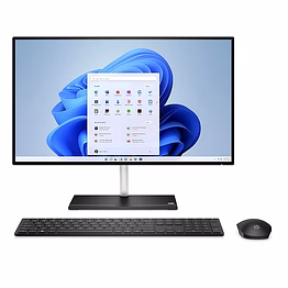 hp all-in-one desktop | 12th gen intel core i3 | 23.8 inch (60.5 cm) fhd micro-edge anti-glare display | 8gb ram | 1tb hdd + 256gb ssd | wireless keyboard & mouse | intel uhd graphics | windows 11 | 6.69 kg | model 24-ck0550in