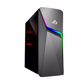 asus rog strix g10dk, 6 core amd ryzen 5 5600x, gaming desktop (8gb/1tb hdd + 512gb ssd/4gb nvidia geforce gtx 1650 graphics/windows 11/gray/8 kg), g10dk-r5600x148w