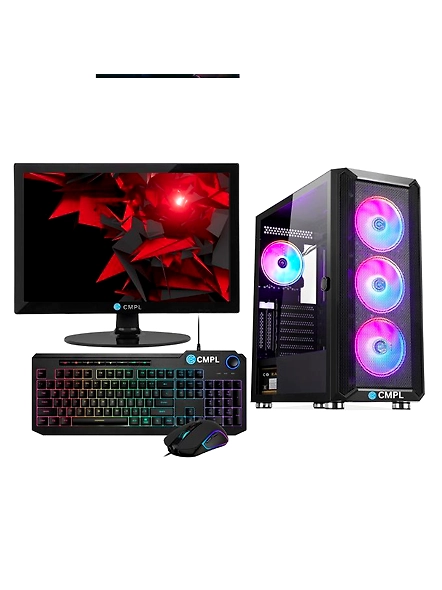 CMPL Diamond i9 Gaming Desktop | Intel Core i9 13900K 13th Generation 24 Cores | Intel Q670 Chipset | Linux | 16GB RAM | 8GB Graphics Card | 1TB HDD | 1TB SSD | IPS 23.8&quot; Monitor | 1920x1080 Resolution | 3-Year On Site OEM Warranty-5116877-9320631391