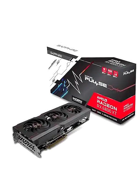 Sapphire Pulse AMD Radeon  RX 6800 XT Graphic Card with 16 GB GDDR6, AMD RDNA 2, pci_e_x16