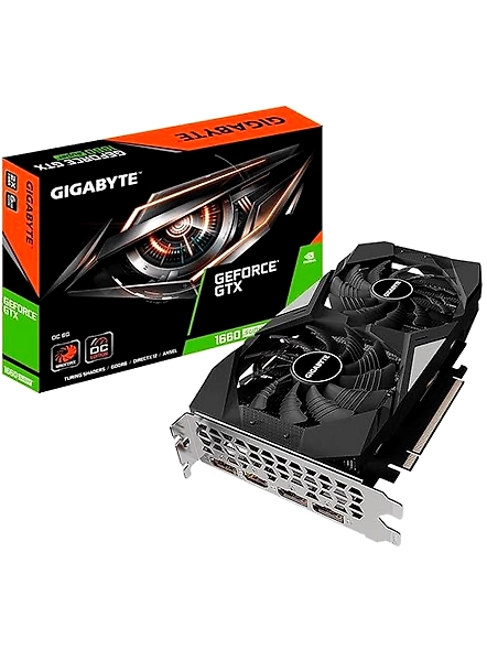 GIGABYTE gddr6 pci_e_x16 Nvidia GeForce GTX 1660 Super OC 6GB Graphics Card (GV-N166SOC-6GD)-B07ZPM2BVR