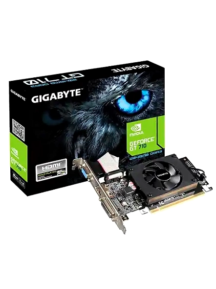 GIGABYTE GeForce GT 710 2GB ddr3_sdram pci_e Memory Graphics Card (GV-N710D3-2GL)-B01IEO05NU