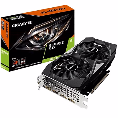 gigabyte gv-n166toc-6gd integrated with 6gb gddr6 192-bit memory