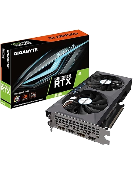GIGABYTE Nvidia GeForce RTX 3060 Eagle OC 12GB GDDR6 Graphics Card (GV-N3060EAGLE OC-12GD)-B08WBB3ZMJ