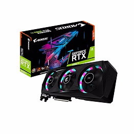 gigabyte aorus geforce rtx 3060 ti pci_e_x16 elite 8g (rev2.0) graphics card, 3x windforce fans, lhr, 8gb 256-bit gddr6, gv-n306taorus e-8gd rev2.0 video card